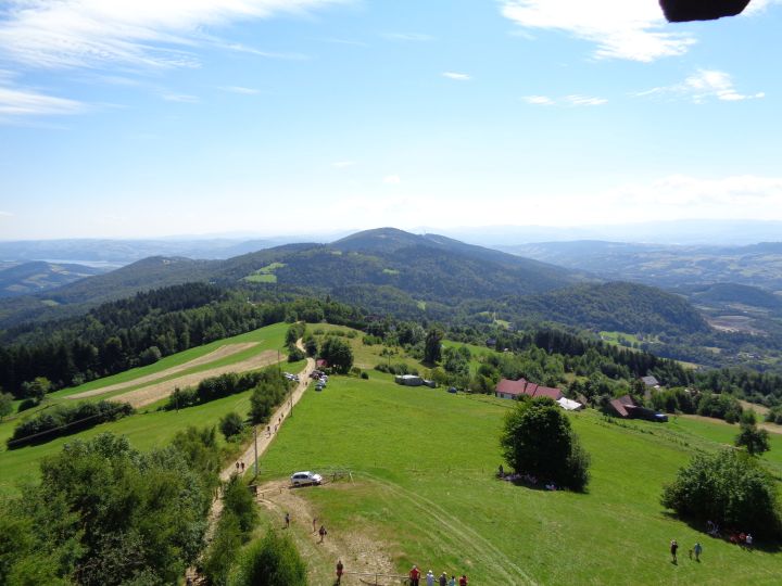 Fot. Panorama z Jaworza